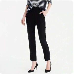 J. Crew 365 Easy Black Pants Sz 4